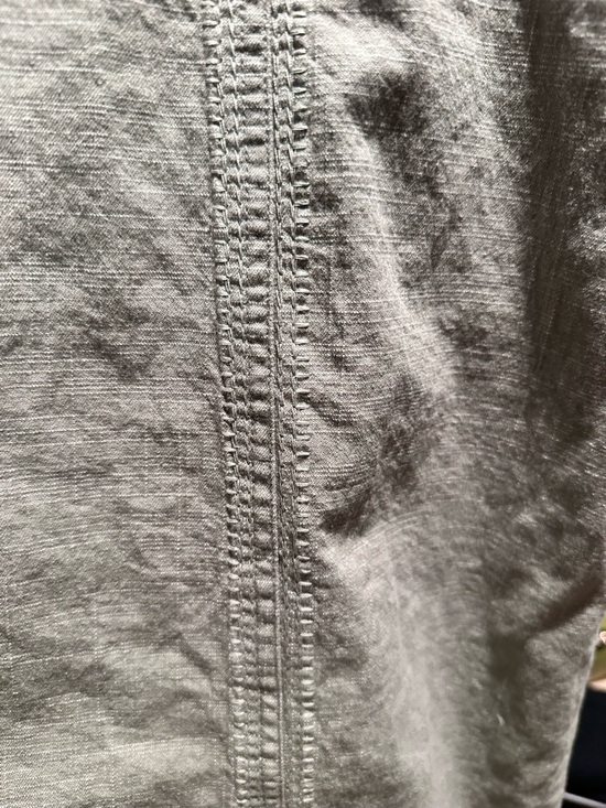 Denim&Co Olive Embroidered Midi Skirt - Picture 5 of 6